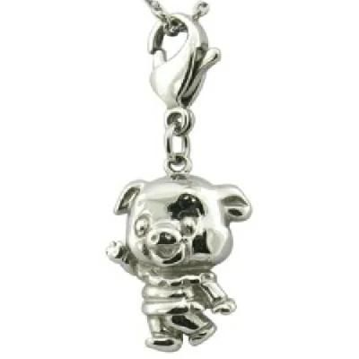 Custom Animal Shape Cute Pig Pendant Jewelry