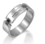 Fashion Stainless Steel Gentlemen&prime;s Ring (RZ3214)