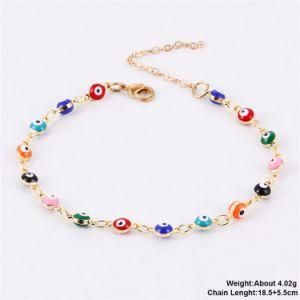 Colorful Turkish Eyes Bracelt Simple Charm Bracelet