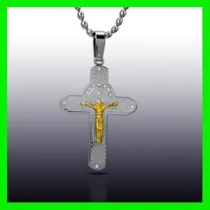 Stainless Steel Jesus Cross Pendant