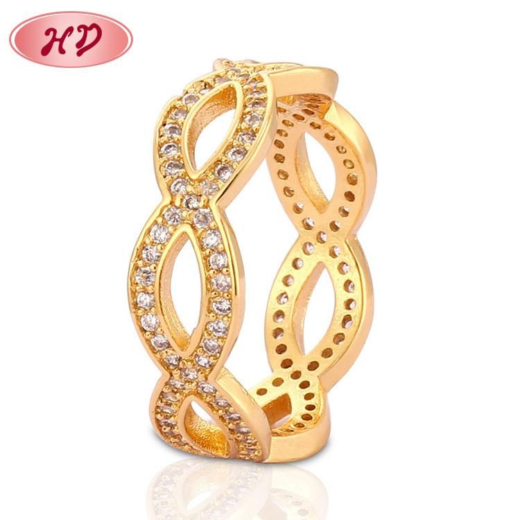 18K 14K Gold Plated Fashion Wedding Engagement Jewelry Silver Stainless Steel Man Finger Rings Design