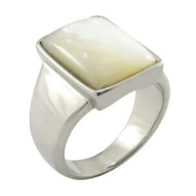 Stainless Steel Manufacture New Jewelry Opal Ring