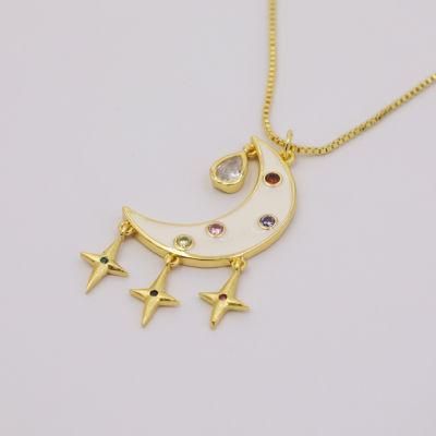 Fashion China Jewelry 18K Gold Plated Pendant Necklace for Sale