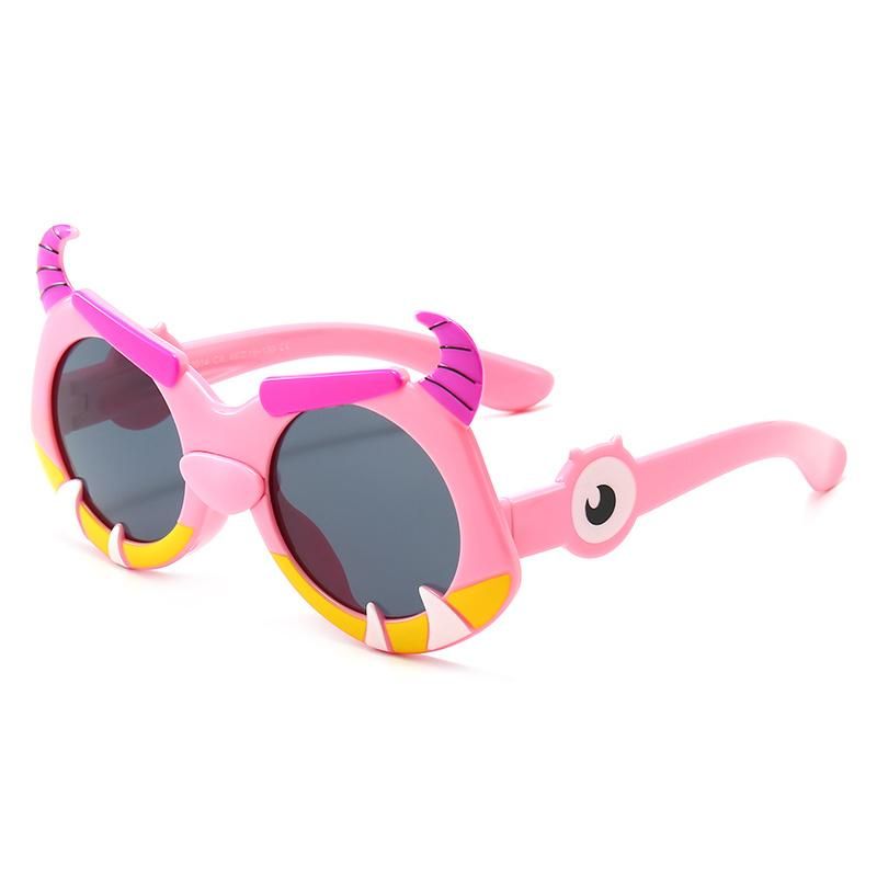 Children′ S Colorful Sun Glasses UV Protection Glasses Boys Girls Personalized Comfortable Eyeglasses Baby Kids Sunglasses