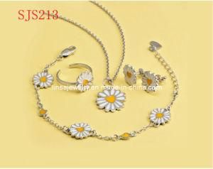 Elegant Lady Fashion Stainless Steel Jewelry Set (SJS213)