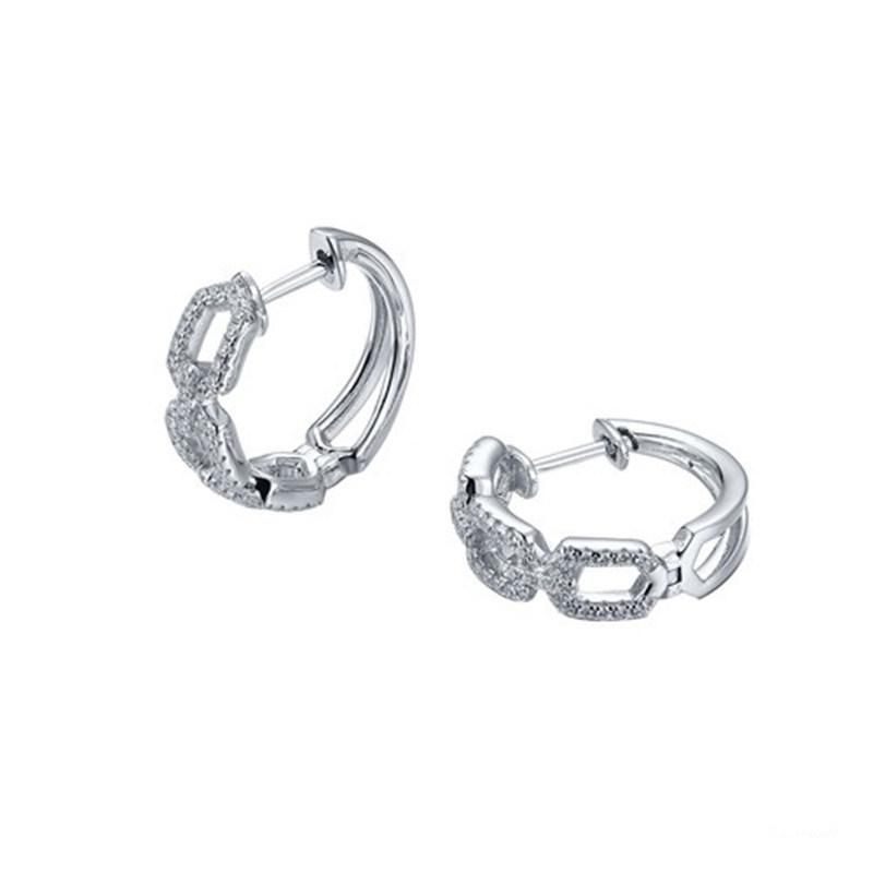 925 Silver Party Fashion CZ Earring for Women
