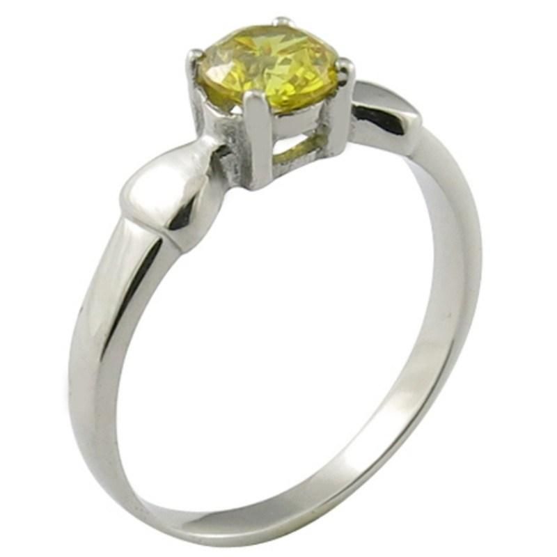 Fashion Jewelry Stainless Steelcz Stone Ring