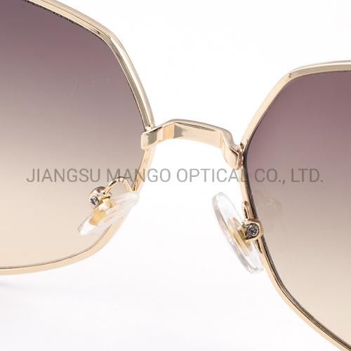 Colorful Lens with Diamonds Frame Women Sunglasses