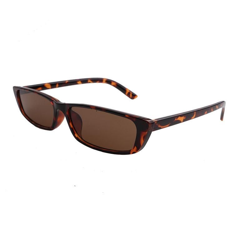 Squared Frame UV Protect Dark Color Fashion Sunglasses Unisex