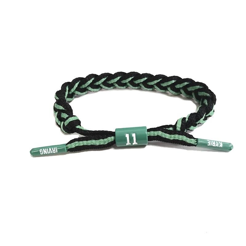 Sports Basketball Star Woven Bracelet Multi-Style Polyester Hardware Sports Bracelet