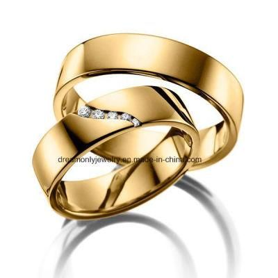 Latest Design Yellow Gold Plating Ring for Men Dummy Brass Rings for Jewelry Store Window Display
