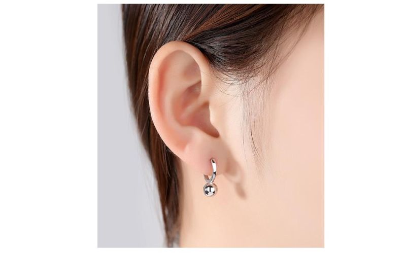 Shineme Body Jewelry Silver Jewelry Piercing Ear Studs