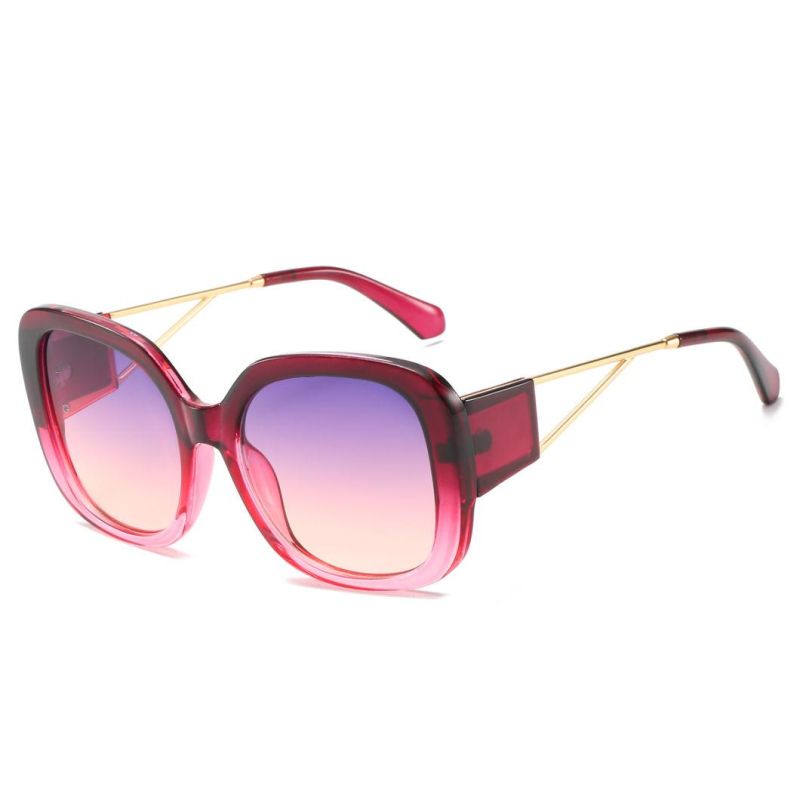 2020 Low MOQ Hot Selling Women Fashion Sunglasses with Metal