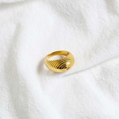 Manufacturer Custom Gold Plated Shiny Fashion Jewelry Glossy Mens Rings Stainless Steel, Men Gold Ring, Marriage Rings