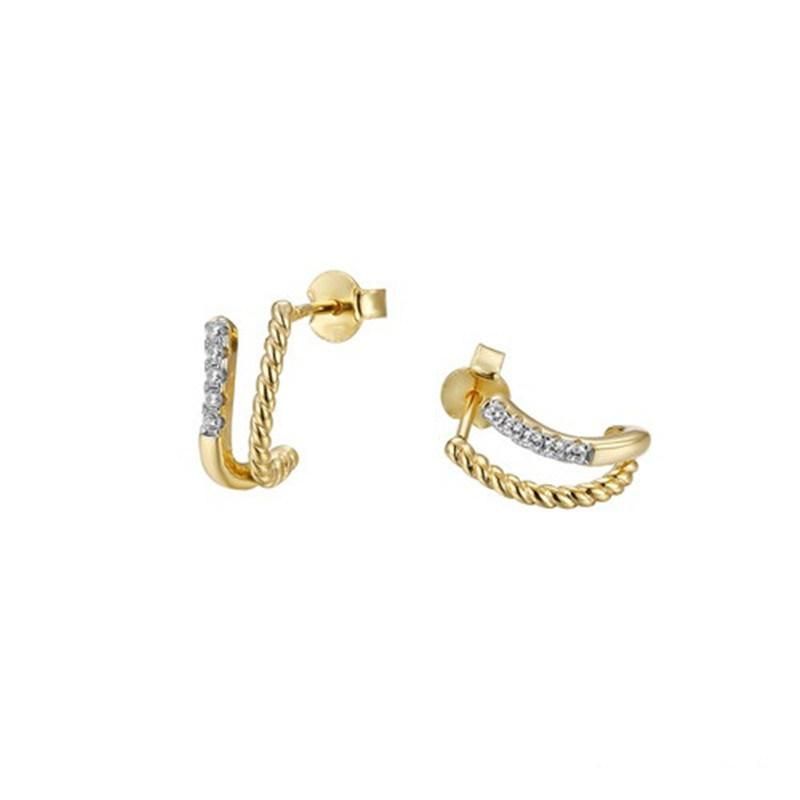 925 Silver 2022 Fashion Wing Earring for Ladies