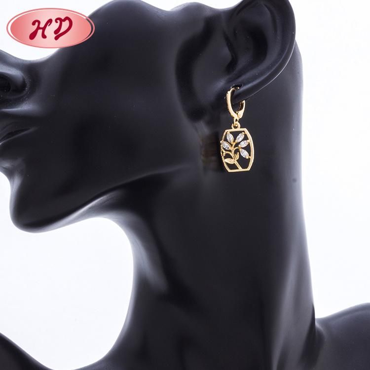 18K Gold Plated New Design Jewelry Set with Zircon