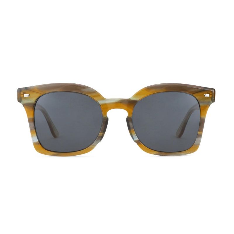 Comfortable Acetate Sunglass for Men UV400 Polarized Sunglass