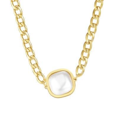 Natural Pearl Pendant Fashion Jewelry Gold Plating