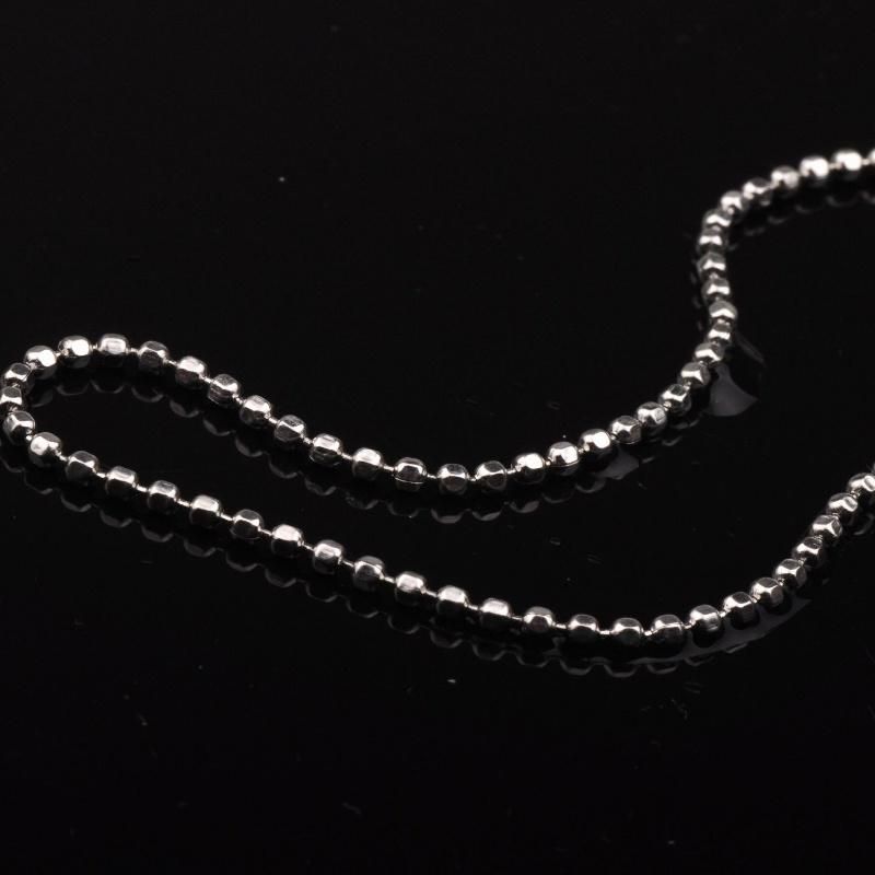 Fashion Necklaces Jewelry Accessories Stainless Steel Cut Bead Accessories Chain