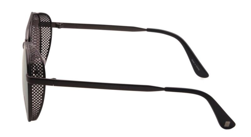 Special Design Custom Protection Round Double Bridge Polarized Unisex Sunglasses