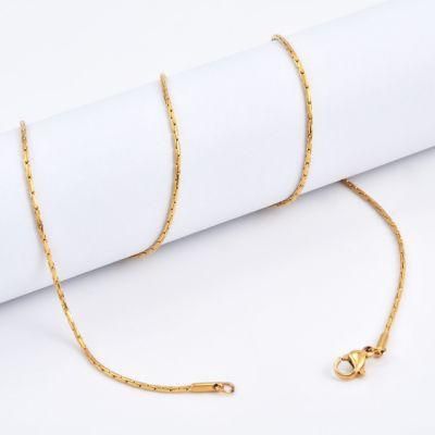 Wholesale Fashion Jewelry Chain Stainless Steel Anklet Bracelet Necklace for Jewellery Design