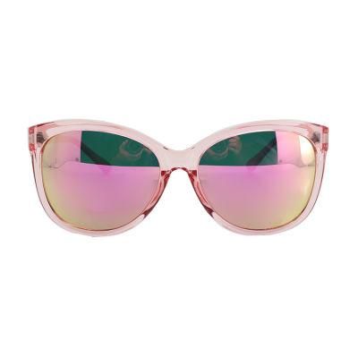 2020 Lovely Transparent Pink Lady Fashion Sunglasses