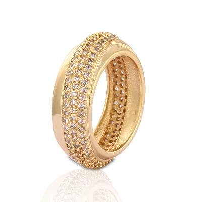 Fashion Wedding 18K Gold Plated Engagement Jewelry Stainless Steel Silver Man Finger Rings Design