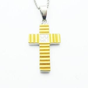 Fashion Necklace Stainless Steel Jewelry Cross Pendant