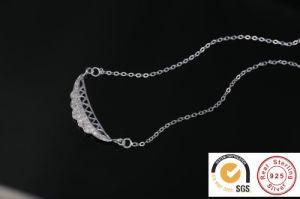 Fashion 925 Sterling Silver Necklace with Micro Pave Set Pendant Baam0640