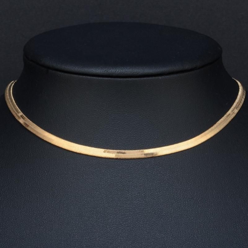 Herringbone Chain Necklace for Fashion Jewelry Design