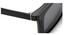 Rectangle Magnetic Snap-on Polarized Lens Sunglasses Sets