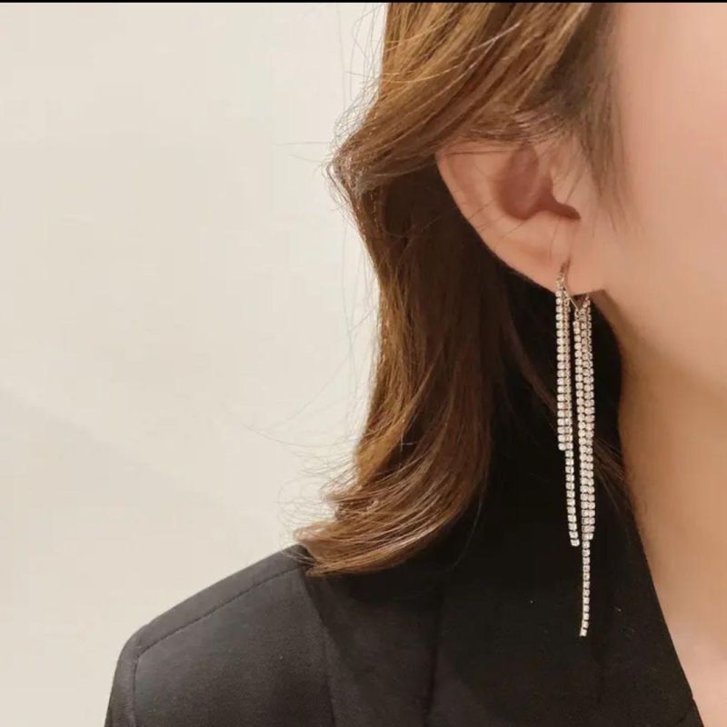 Fashion Women Tassels Drop Hook Jewelry Earrings Accessroies for Christmas New Year Party Gifts