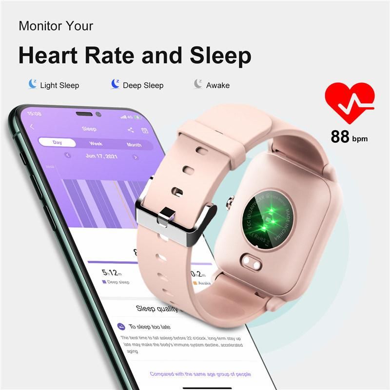 The Latest Version Smart Wearable Devices Health Detection Blood Oxygen Heart Rate Test Smartwatch Smart Bracelet