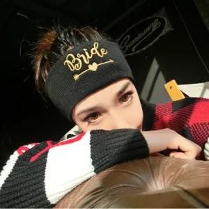 Customized Acrylic Elastic Knit Ski Headbands