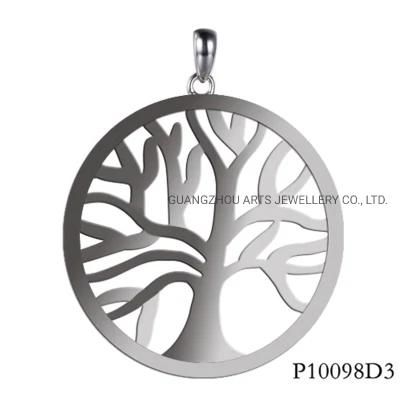 Hotsale Jewelry Life of Tree Plain Silver Pendant