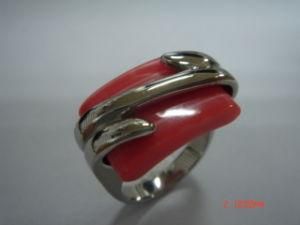 Fashion Stainless Steel Jewelry Ring (RZ7379)