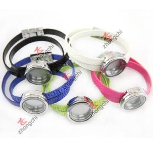Newest Leather Locket Bracelet for Women Bracelet Jewelry (LB68)