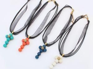 Beaded Fashion Alloy China Supplier of Jewelry Necklace (X73)