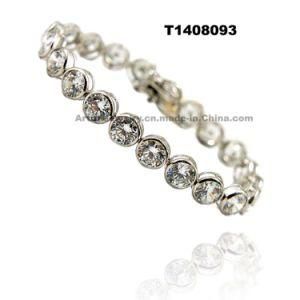 New Design Bezel Set Silver Bracelet Tennis Bracelet