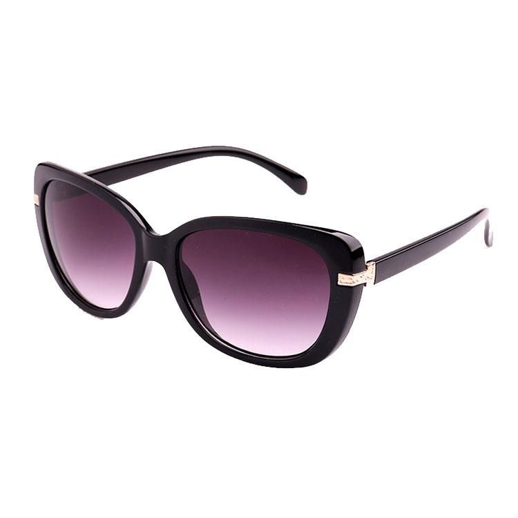 Metal Logo PC Frame Black Color Eyewear Sunglass
