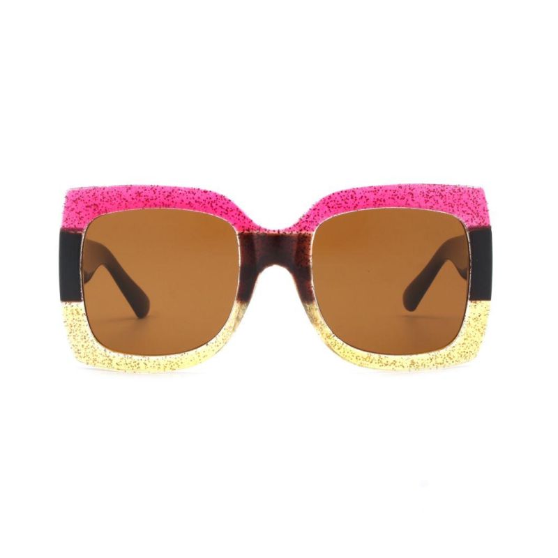 2022 Luxury Square Frame Women Fashion Sunglasses UV400