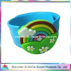 Fashion Silicon Snap Bracelet with Buckle (XXT 10031-18)