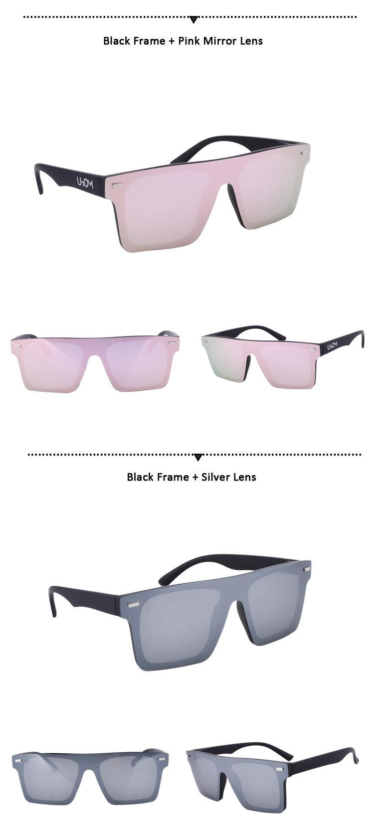 Square Luxury Sun Glasses Brand Designer Ladies Sunglasses Women Big Frame Mirror Sun Glasses for Female