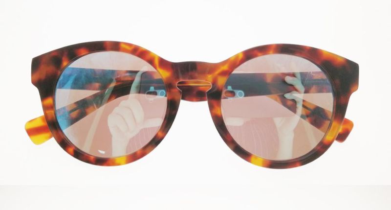 Acetate Hand Made Sunglasses Fashion Sunglass with Polarized Lens