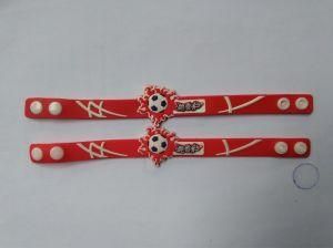 High Quality Plastic Promotional PVC Gift Bracelet (SB-0038)