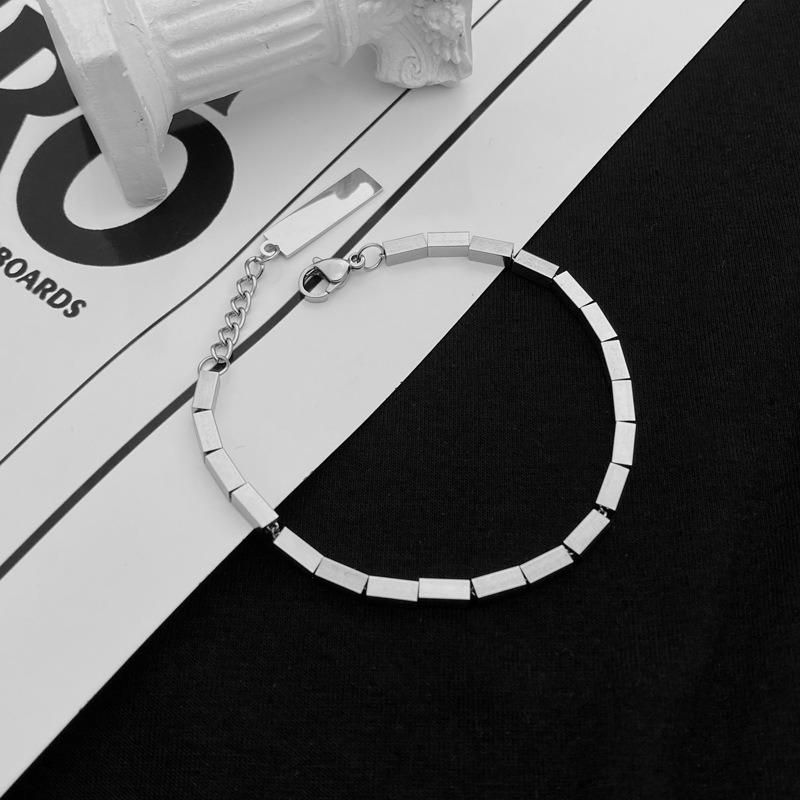 Manufacturer Custom Jewelry Waterproof High Quality 2022 Bracelet European American Style Jewellery Simple Link Chains Bracelet Fashion Jewelry Women Men Unisex
