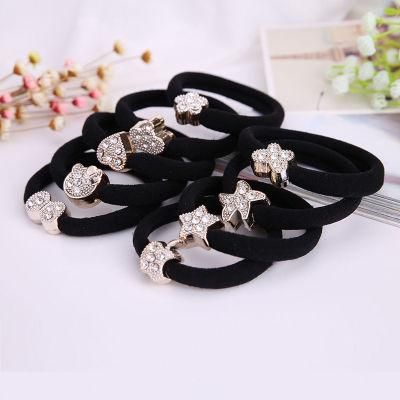 Black Color with Shining Diamond Assortment Hair Band
