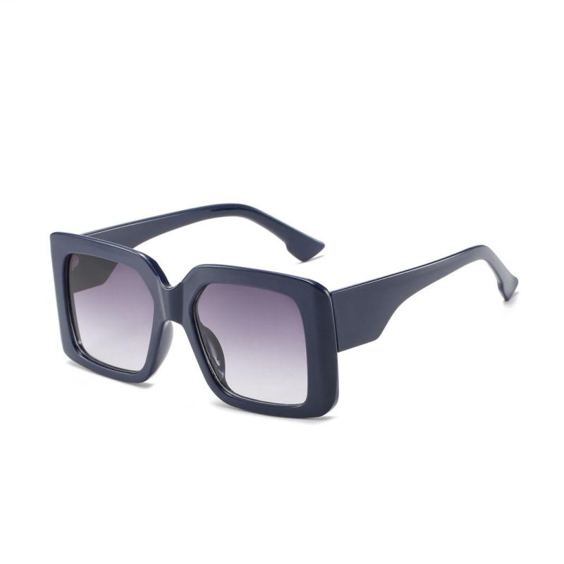 2020 Ready Made Hot Selling Square Shiny Women Fashion Sunglasses
