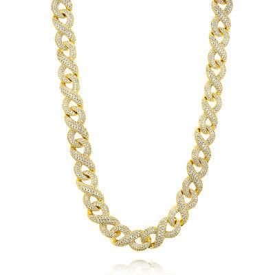 Trendy Cuban Chain Link Bold 16mm Hip Hop Jewelry Necklace