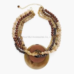 Newest Fashion Handmade Necklaces with Natural Stone Necklace for Women